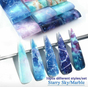 MARBLE GALAXY FOIL